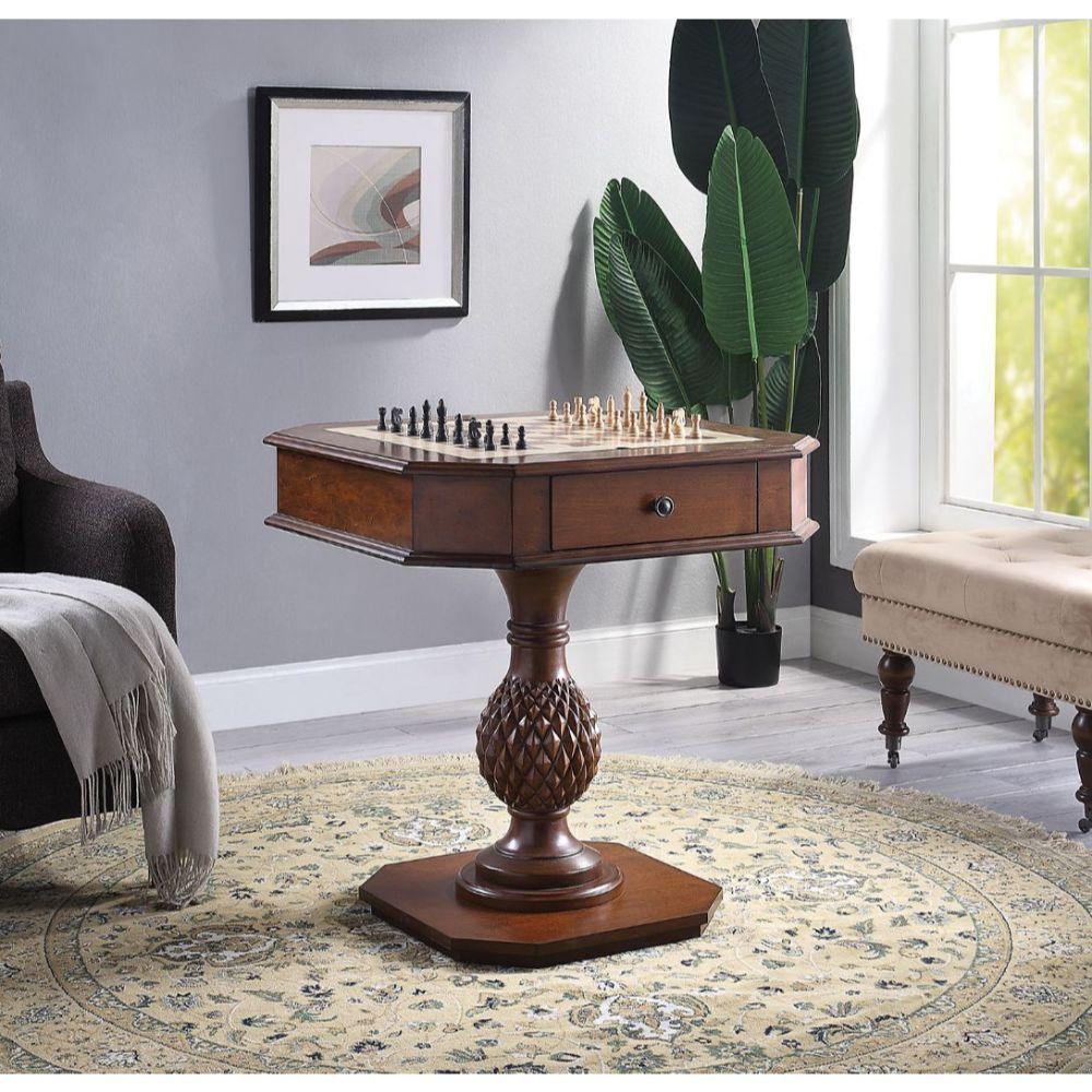 ACME Bishop II Game Table, Cherry FredCo