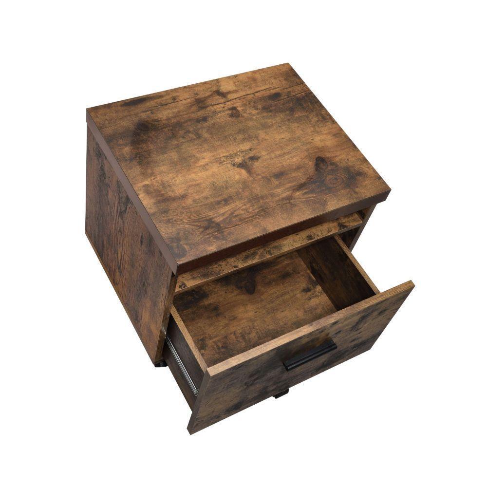 ACME Bob File Cabinet, Weathered Oak FredCo