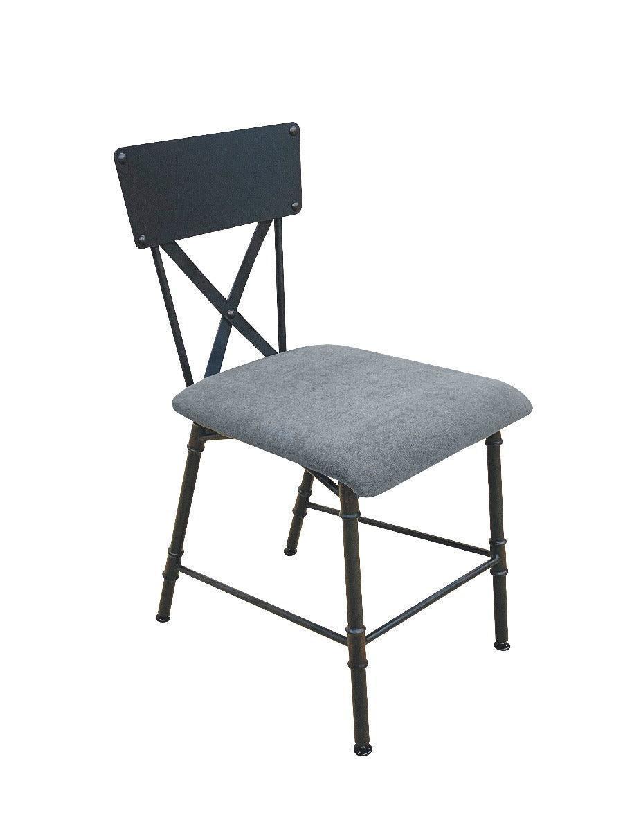 ACME Brantley Office Chair, Antique Oak & Sandy Gray Finish FredCo