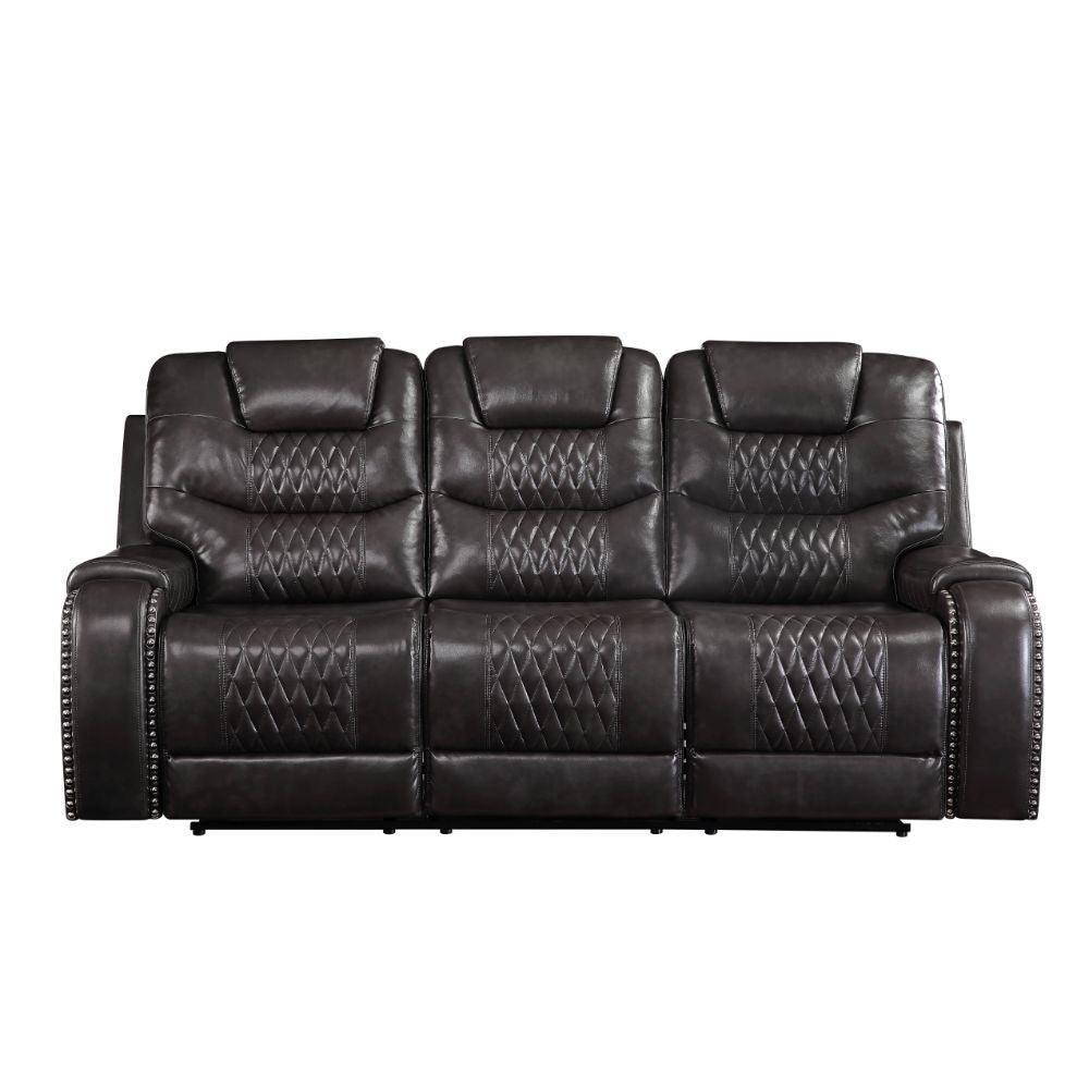 ACME Braylon Sofa (Motion), Magnetite PU FredCo