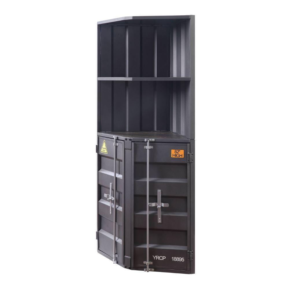 ACME Cargo Bookcase (Corner), Gunmetal FredCo