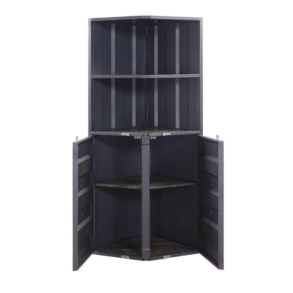 ACME Cargo Bookcase (Corner), Gunmetal FredCo