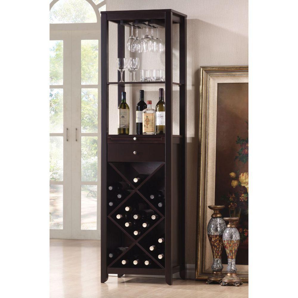 ACME Casey Wine Cabinet, Wenge FredCo