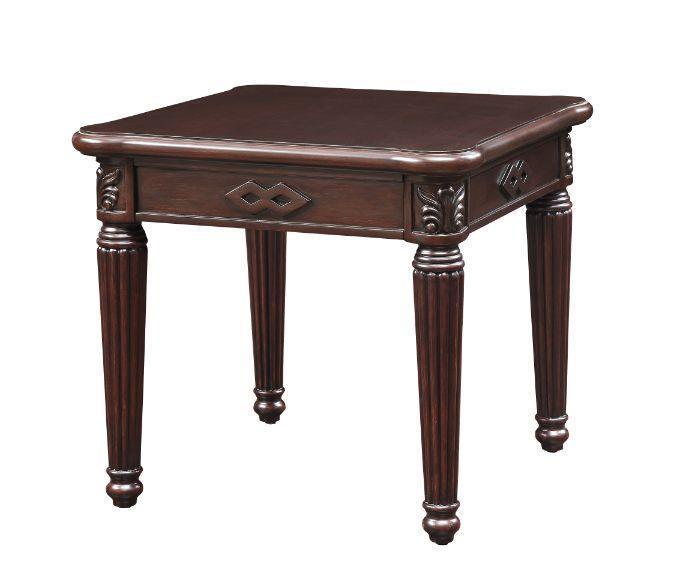 ACME Chateau De Ville End Table, Espresso Finish FredCo