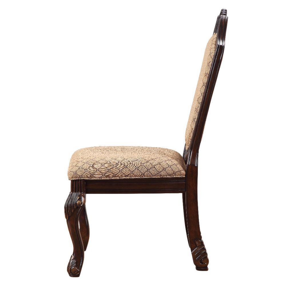 ACME Chateau De Ville Side Chair (Set-2), Espresso FredCo