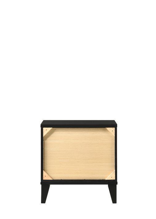 ACME Chelsie Nightstand• Black Finish FredCo