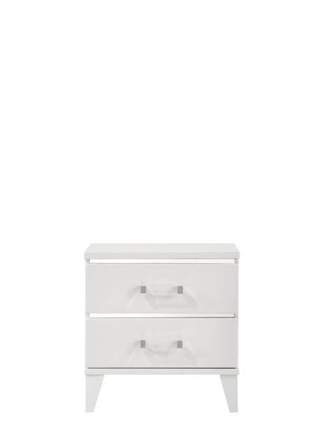 ACME Chelsie Nightstand• White Finish FredCo