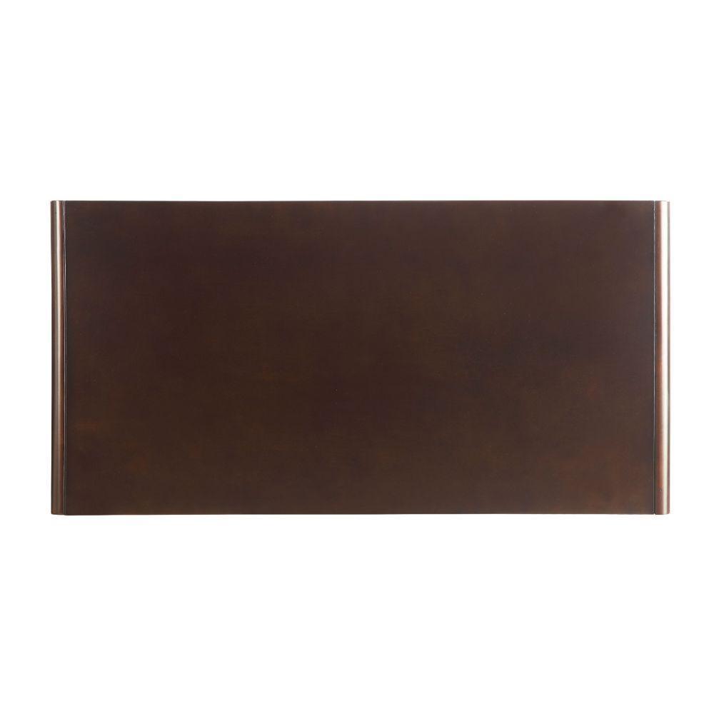 ACME Christa Sofa Table, Espresso & White FredCo
