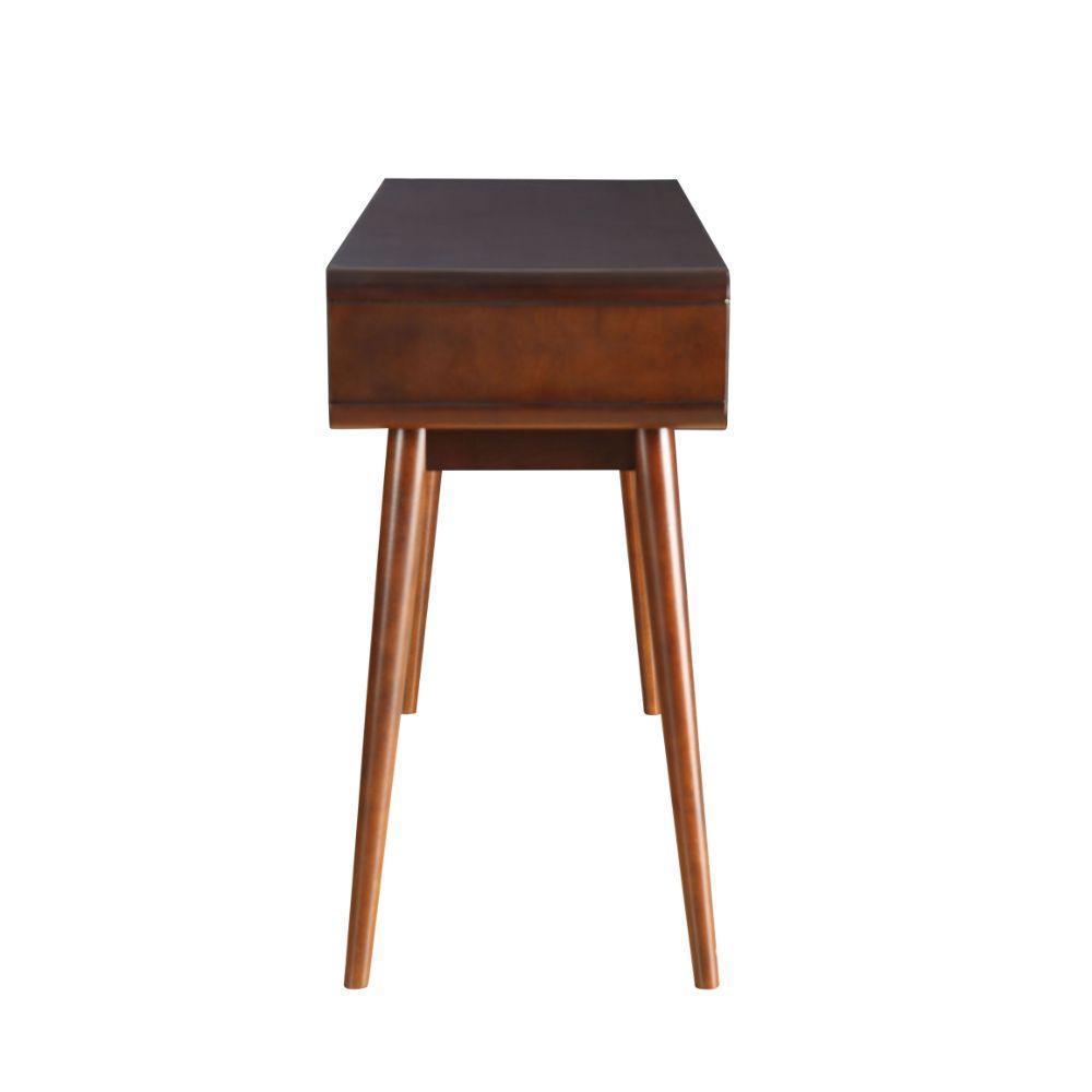 ACME Christa Sofa Table, Espresso & White FredCo