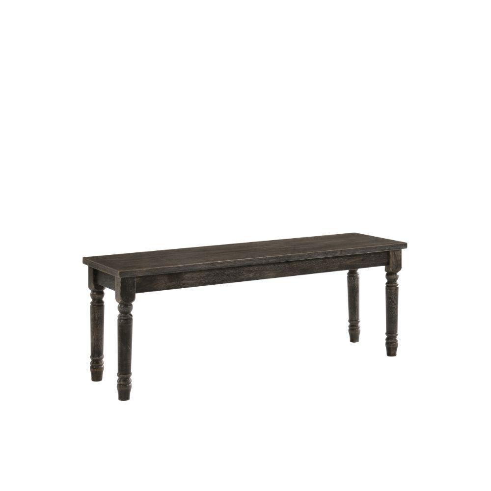 ACME Claudia II Bench, Weathered Gray FredCo