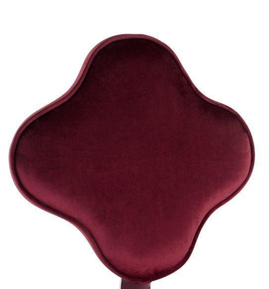 ACME Clover Office Chair, Red Velvet FredCo