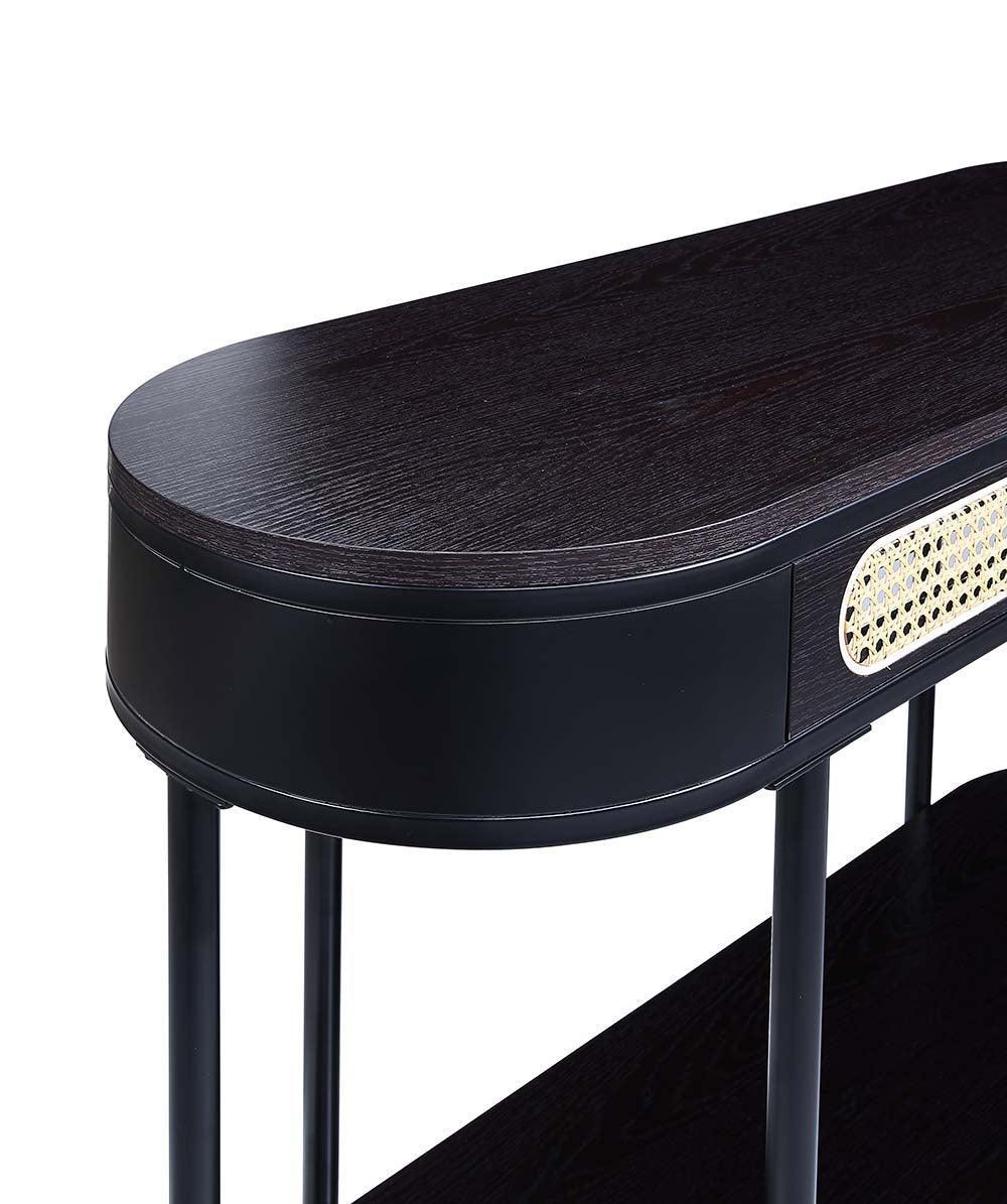 ACME Colson Sofa Table, Black Finish FredCo
