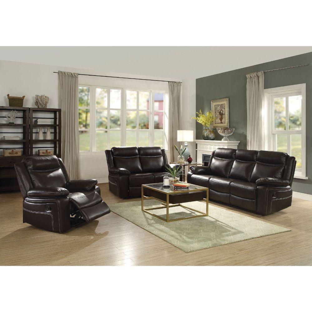 ACME Corra Loveseat (Motion), Espresso PU FredCo