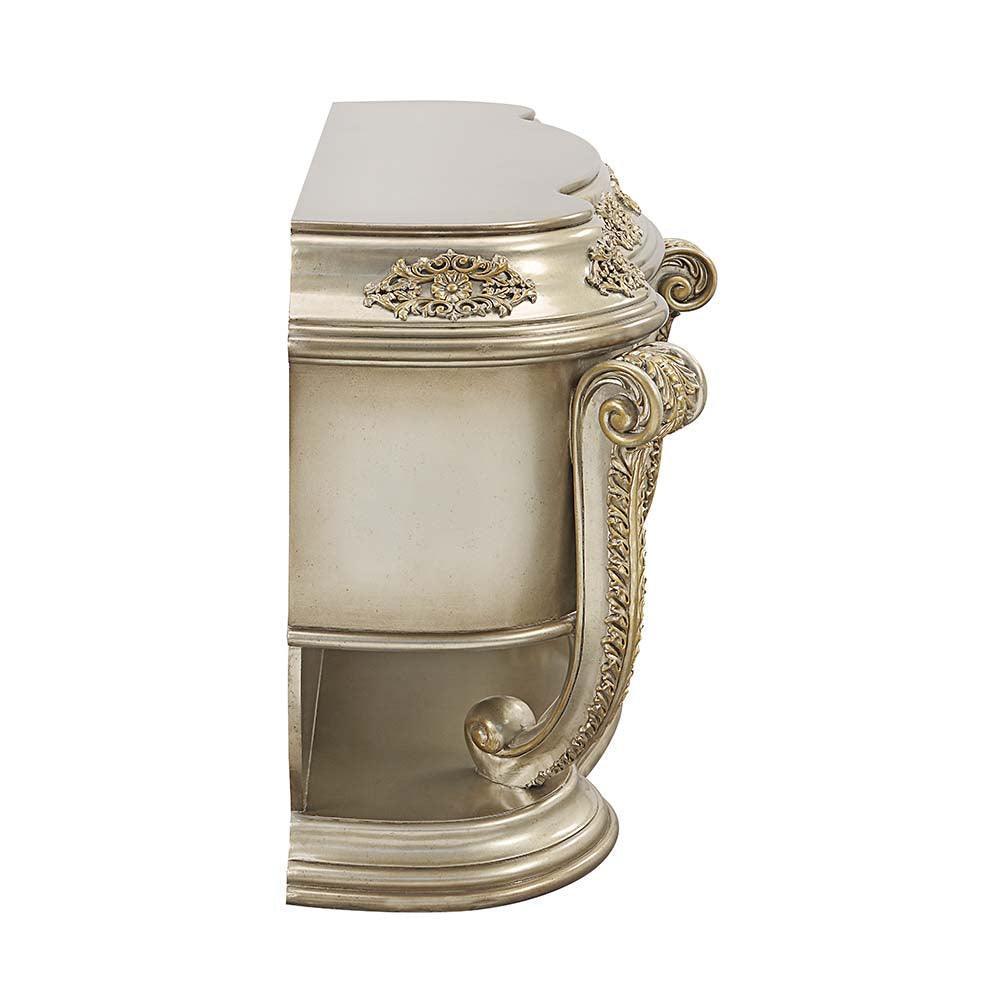 ACME Danae Server, Champagne & Gold Finish FredCo