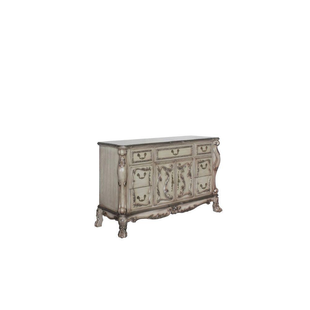 ACME Dresden Dresser, Vintage Bone White FredCo