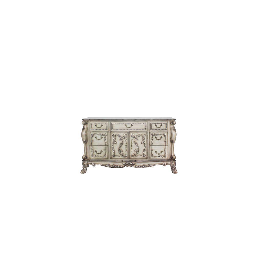 ACME Dresden Dresser, Vintage Bone White FredCo