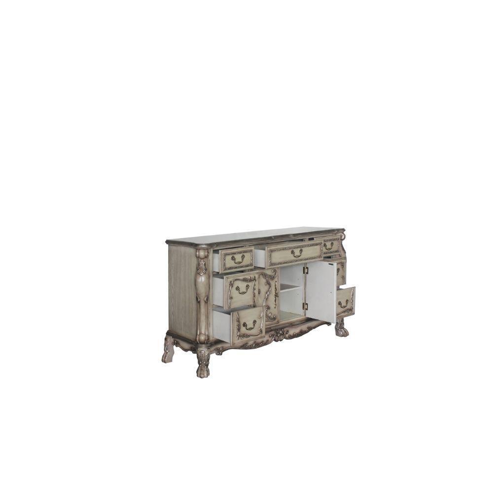 ACME Dresden Dresser, Vintage Bone White FredCo