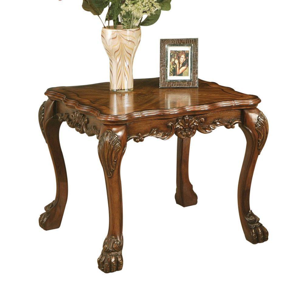 ACME Dresden End Table, Cherry Oak 1 FredCo
