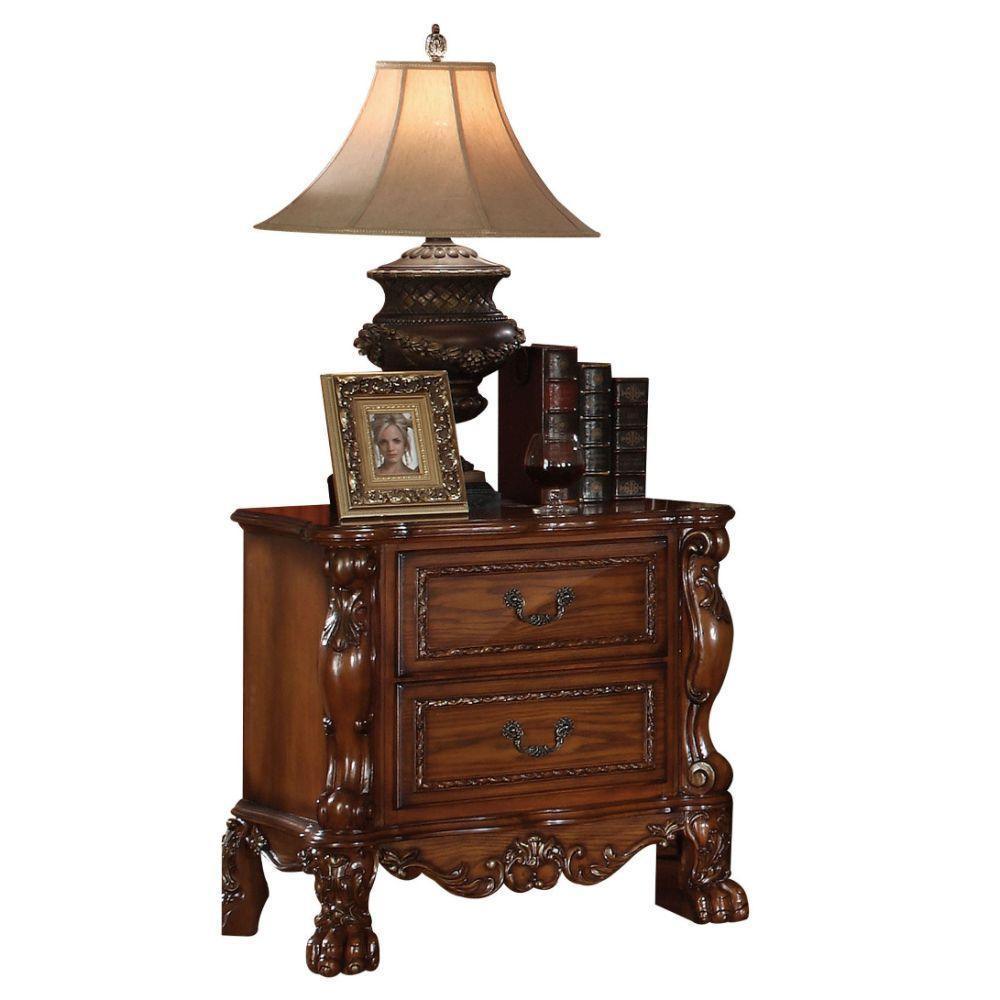 ACME Dresden Nightstand, Cherry Oak FredCo