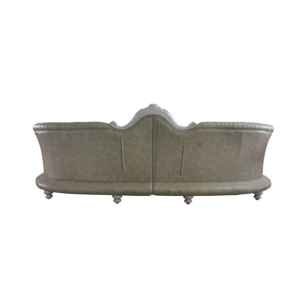ACME Dresden Sofa, Vintage Bone White & PU FredCo