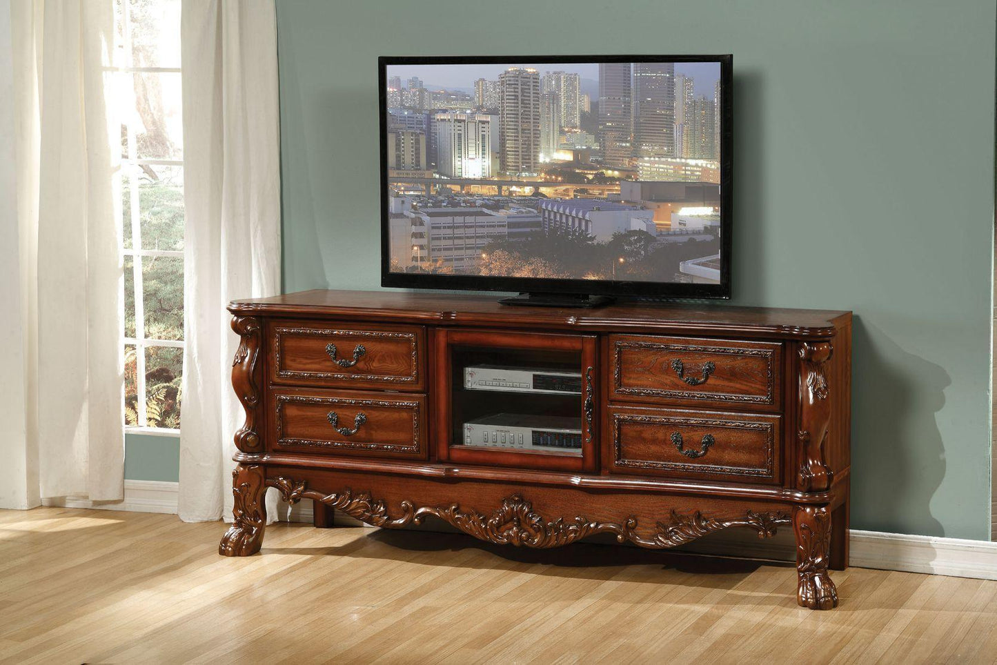 ACME Dresden TV Console, Cherry Oak FredCo