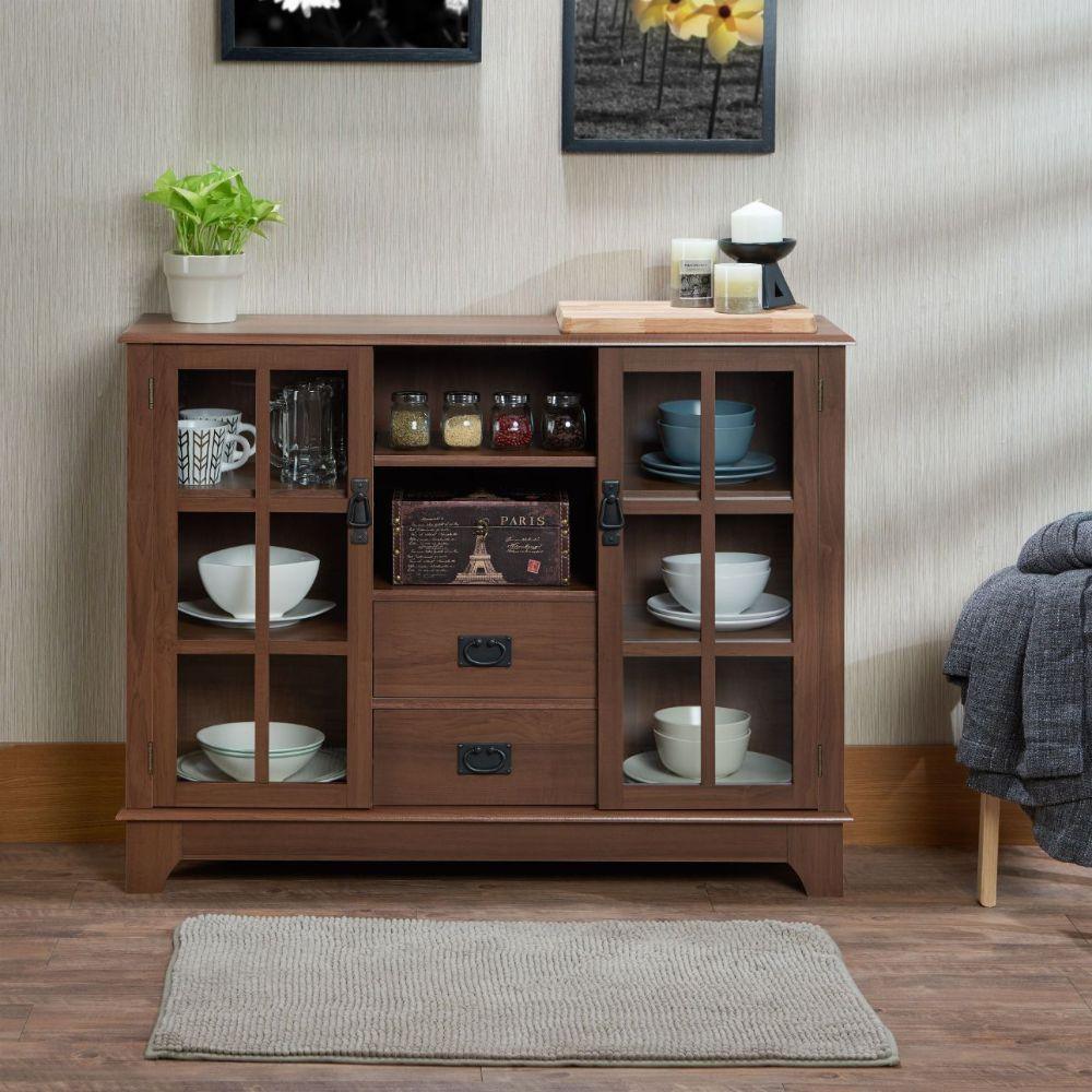 ACME Dubbs Console Table, Walnut FredCo