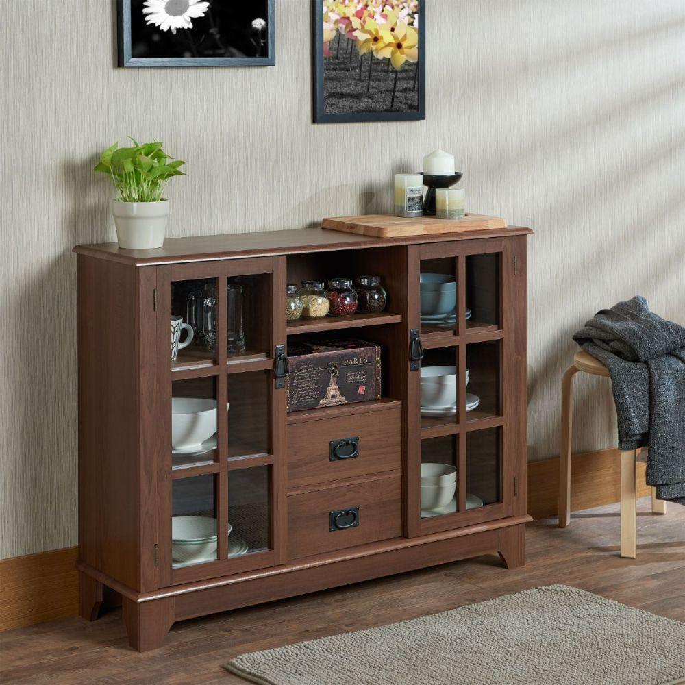 ACME Dubbs Console Table, Walnut FredCo
