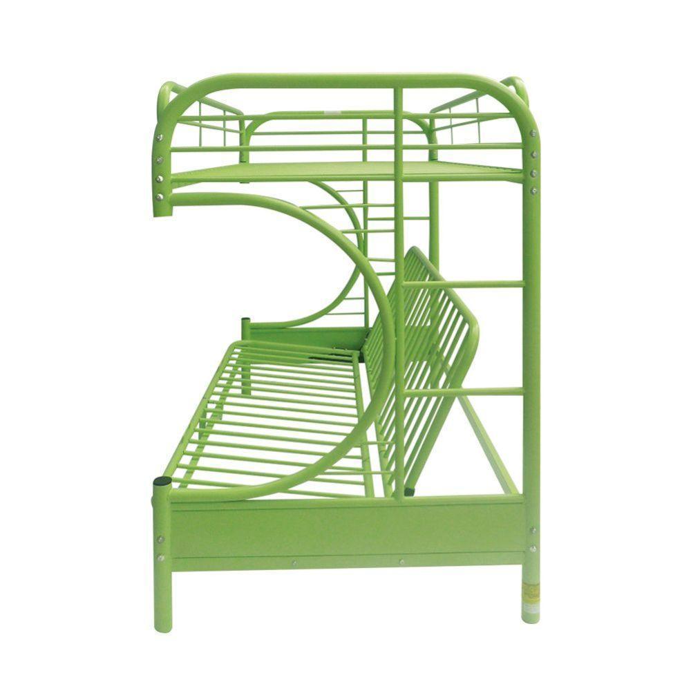 ACME Eclipse Twin/Full/Futon Bunk Bed, Green FredCo