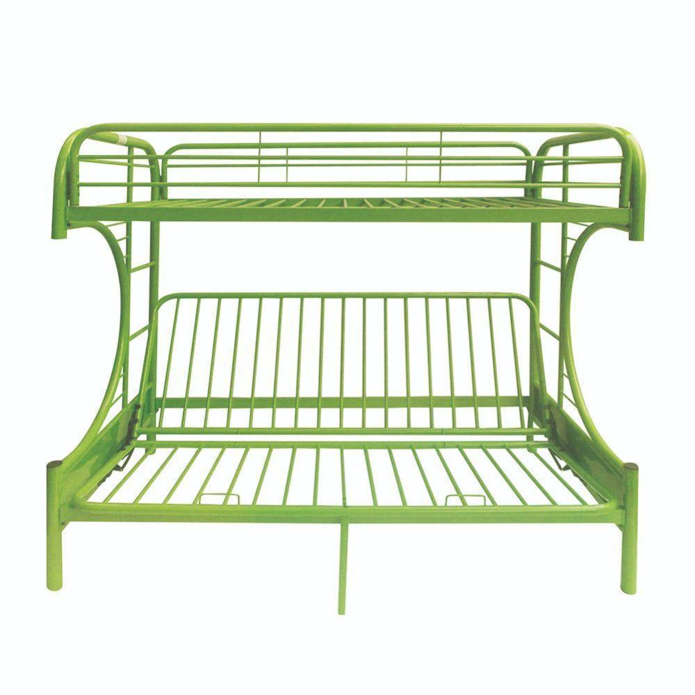 ACME Eclipse Twin/Full/Futon Bunk Bed, Green FredCo
