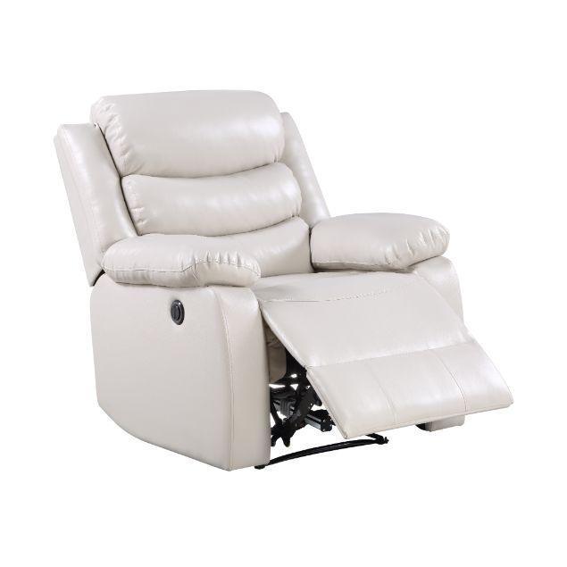 ACME Eilbra Power Recliner, Beige PU FredCo