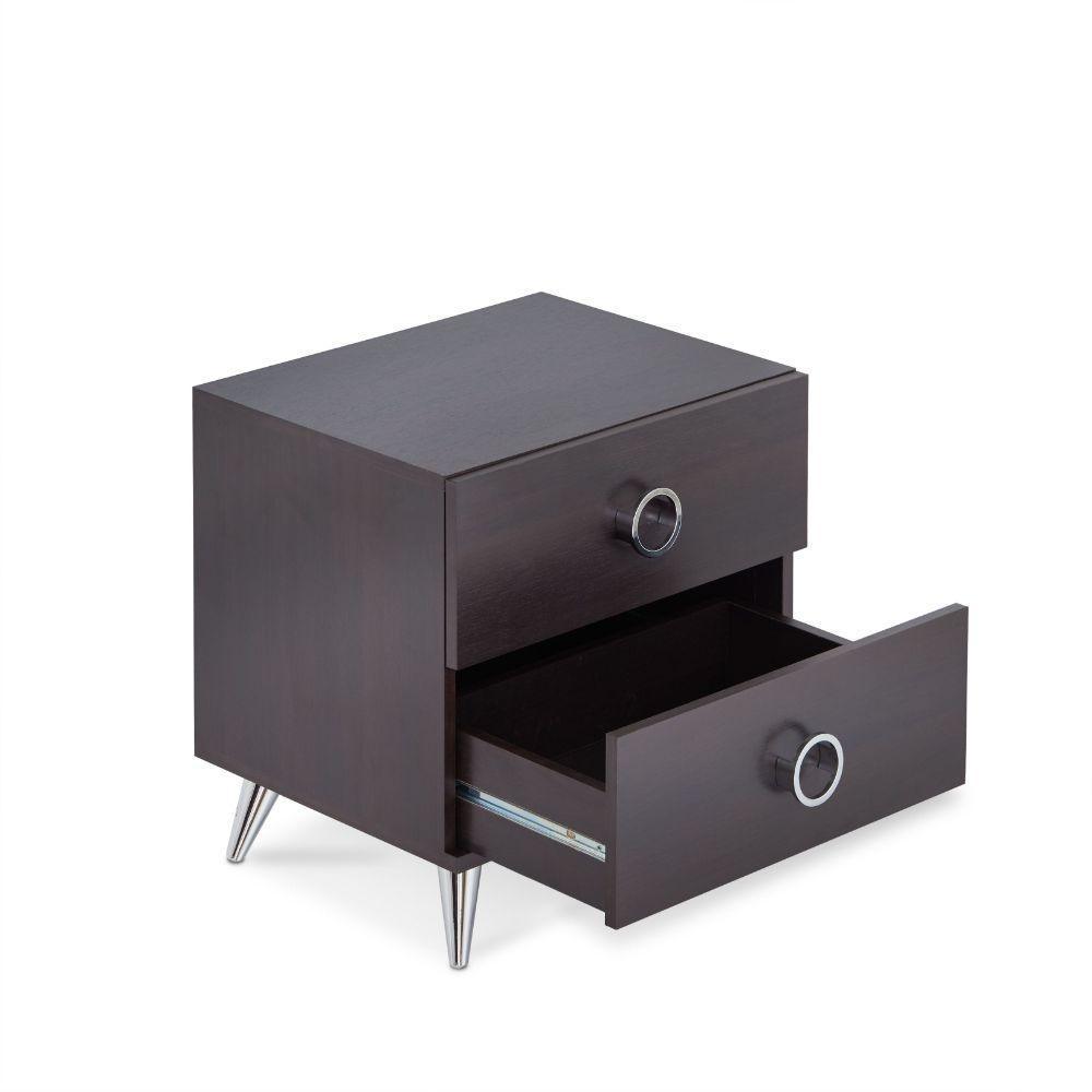 ACME Elms Accent Table, Espresso FredCo