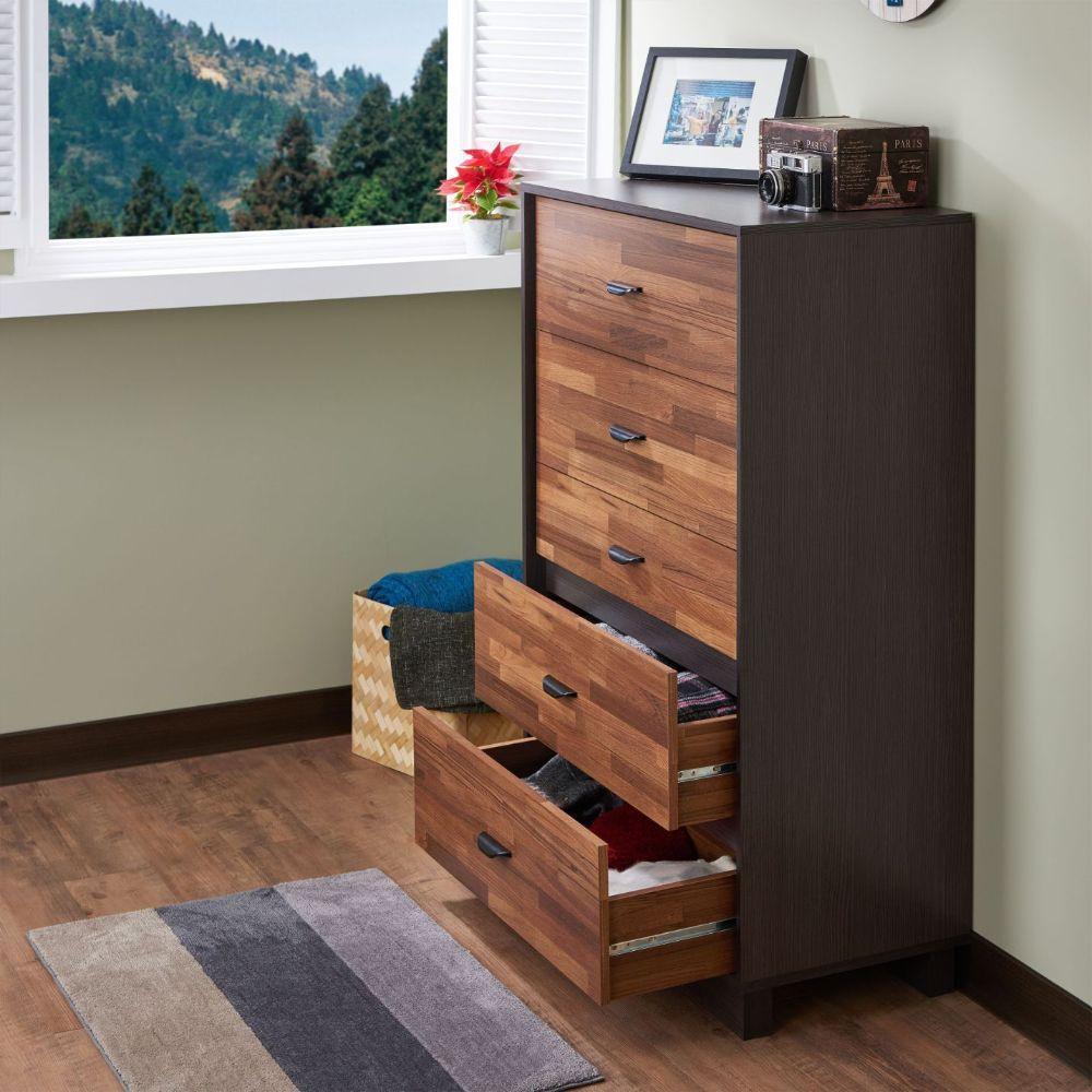 ACME Eloy Chest, Walnut & Espresso FredCo