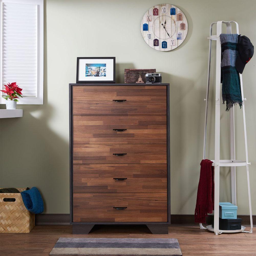 ACME Eloy Chest, Walnut & Espresso FredCo