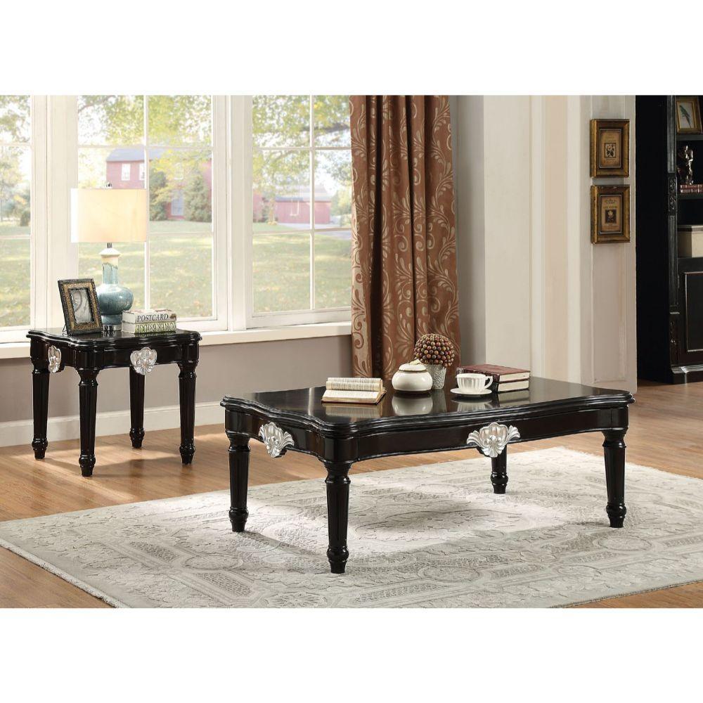 ACME Ernestine End Table, Black FredCo
