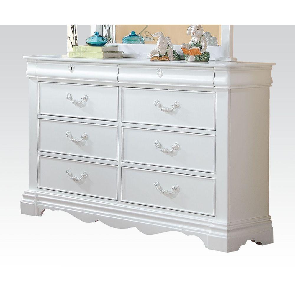ACME Estrella Dresser, White FredCo