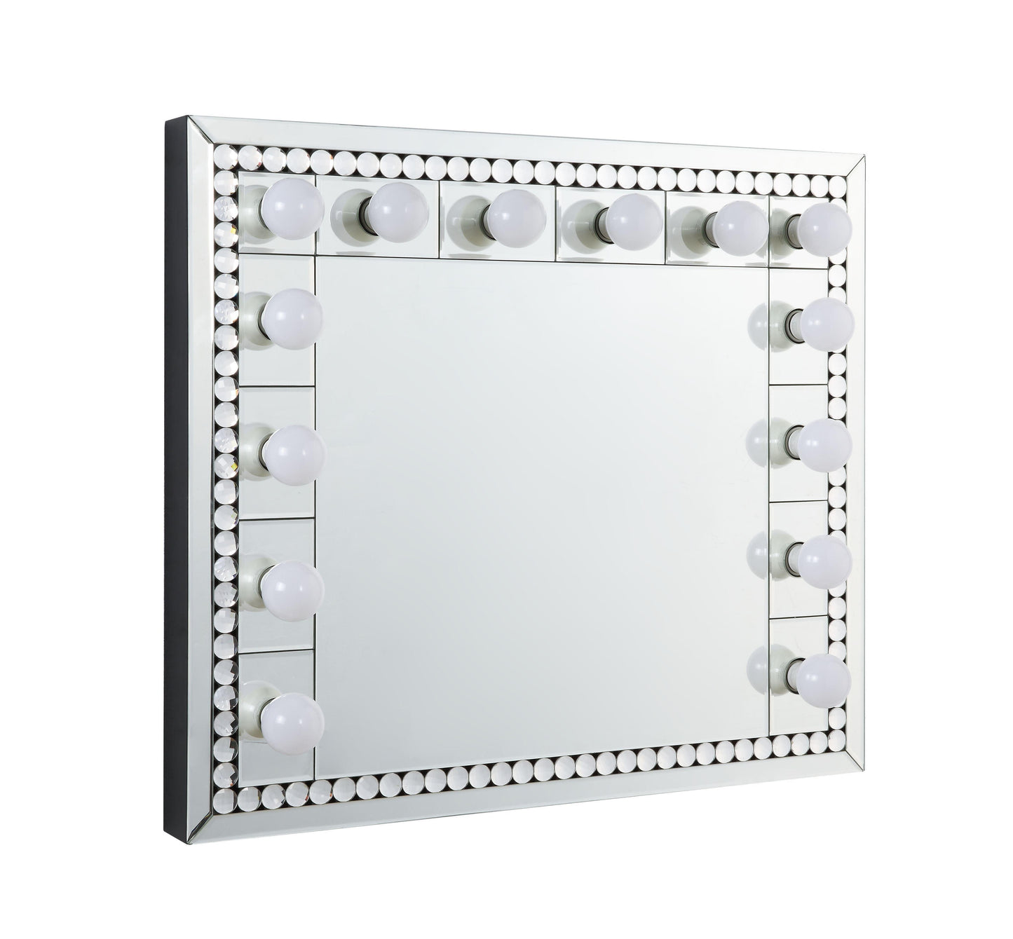 ACME Farai Wall DÉCOR, Mirrored & Faux Crystal Diamonds FredCo