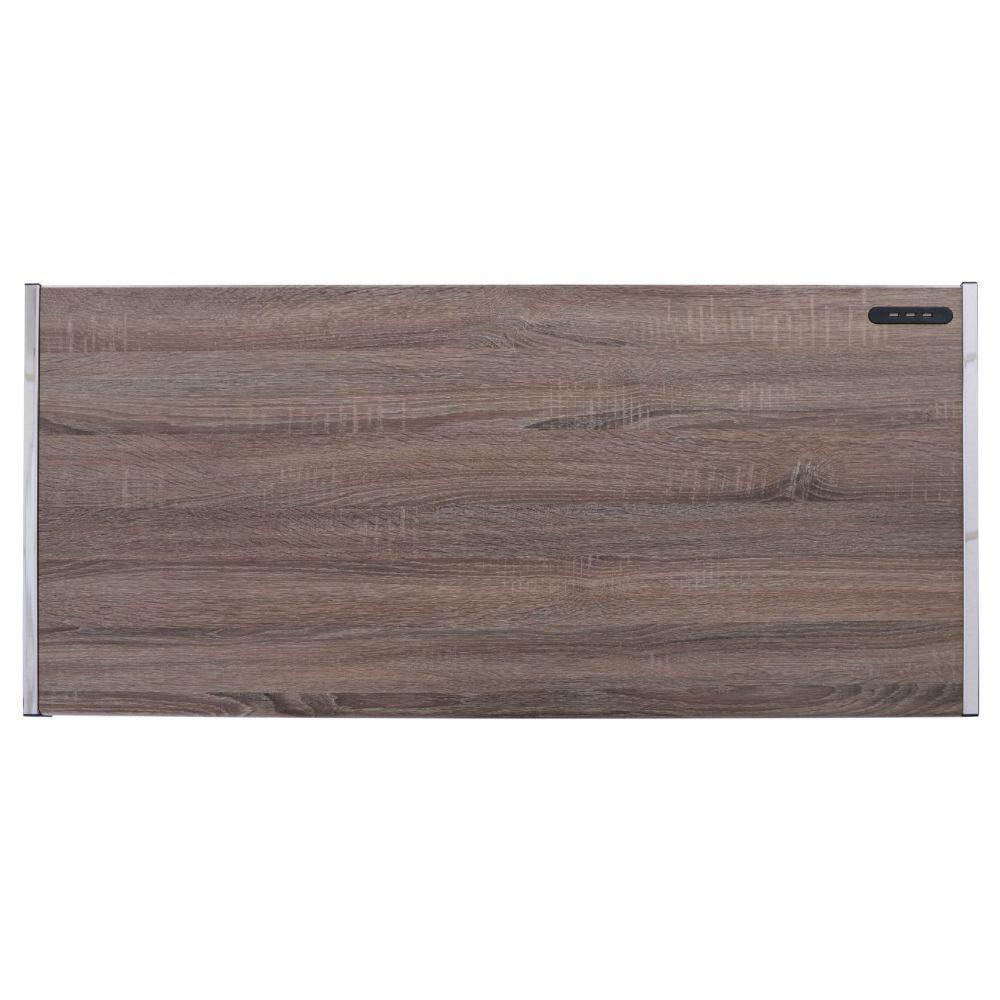 ACME Finis Desk (USB Dock), Weathered Oak & Chrome FredCo
