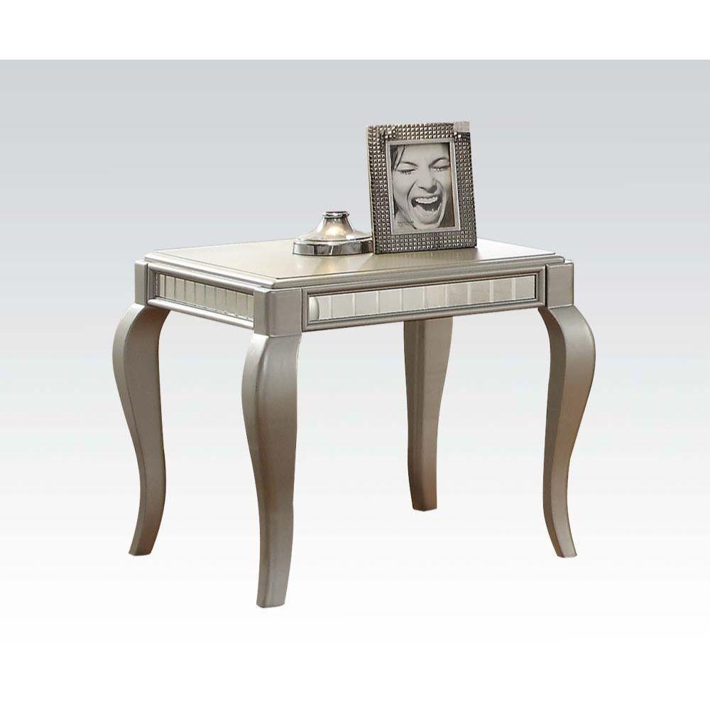 ACME Francesca End Table, Champagne FredCo