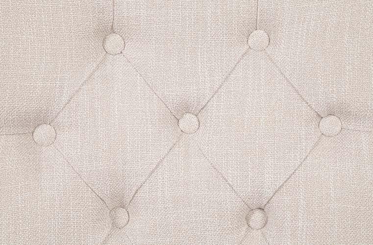 ACME Gerardo Side Chair (Set-2), Beige Linen & Weathered Espresso FredCo