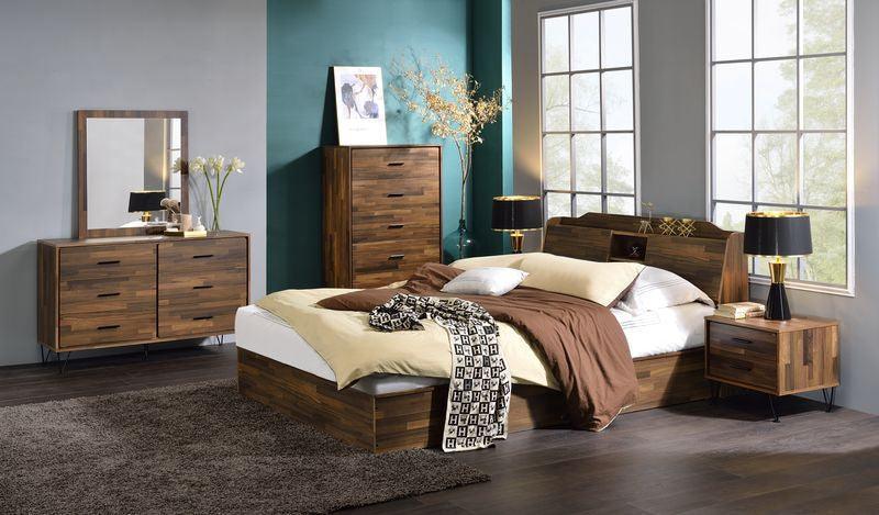 ACME Hestia Dresser, Walnut Finish FredCo
