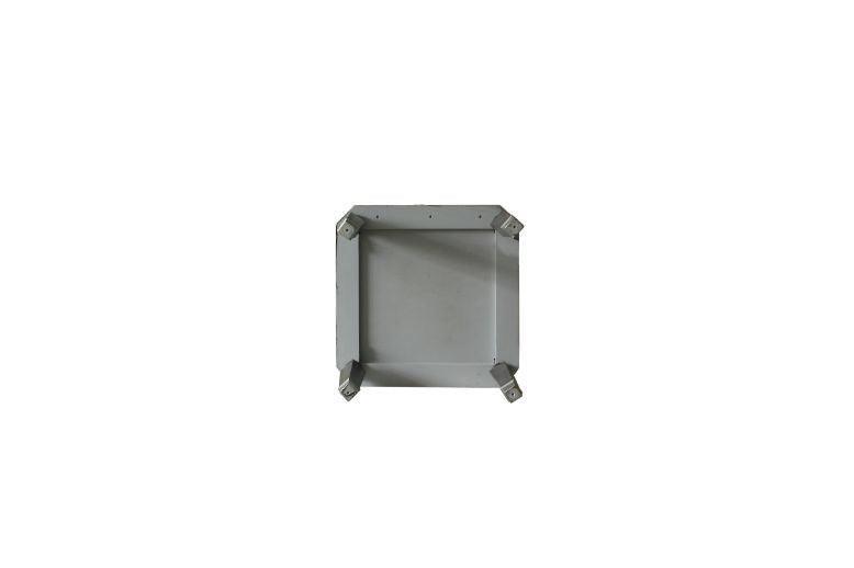 ACME House Beatrice End Table, Charcoal & Light Gray Finish FredCo
