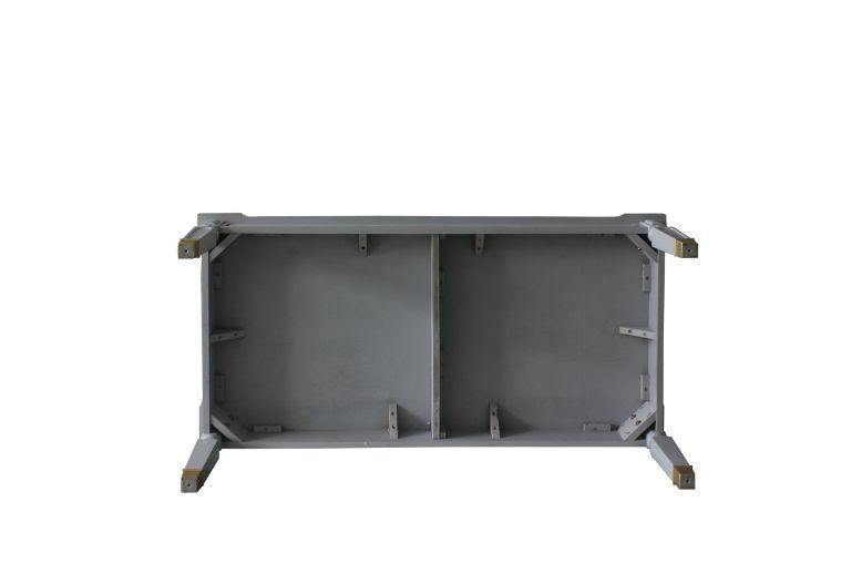 ACME House Marchese Coffee Table, Pearl Gray Finish FredCo