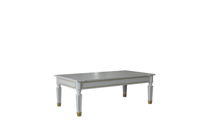 ACME House Marchese Coffee Table, Pearl Gray Finish FredCo