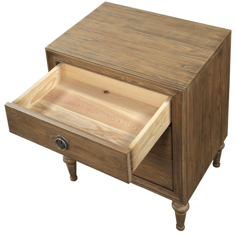 ACME Inverness Nightstand, Reclaimed Oak FredCo