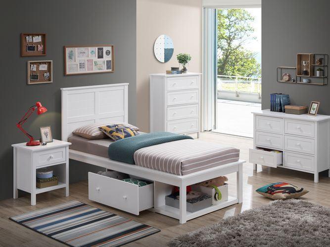 ACME Iolanda Chest, White Finish FredCo