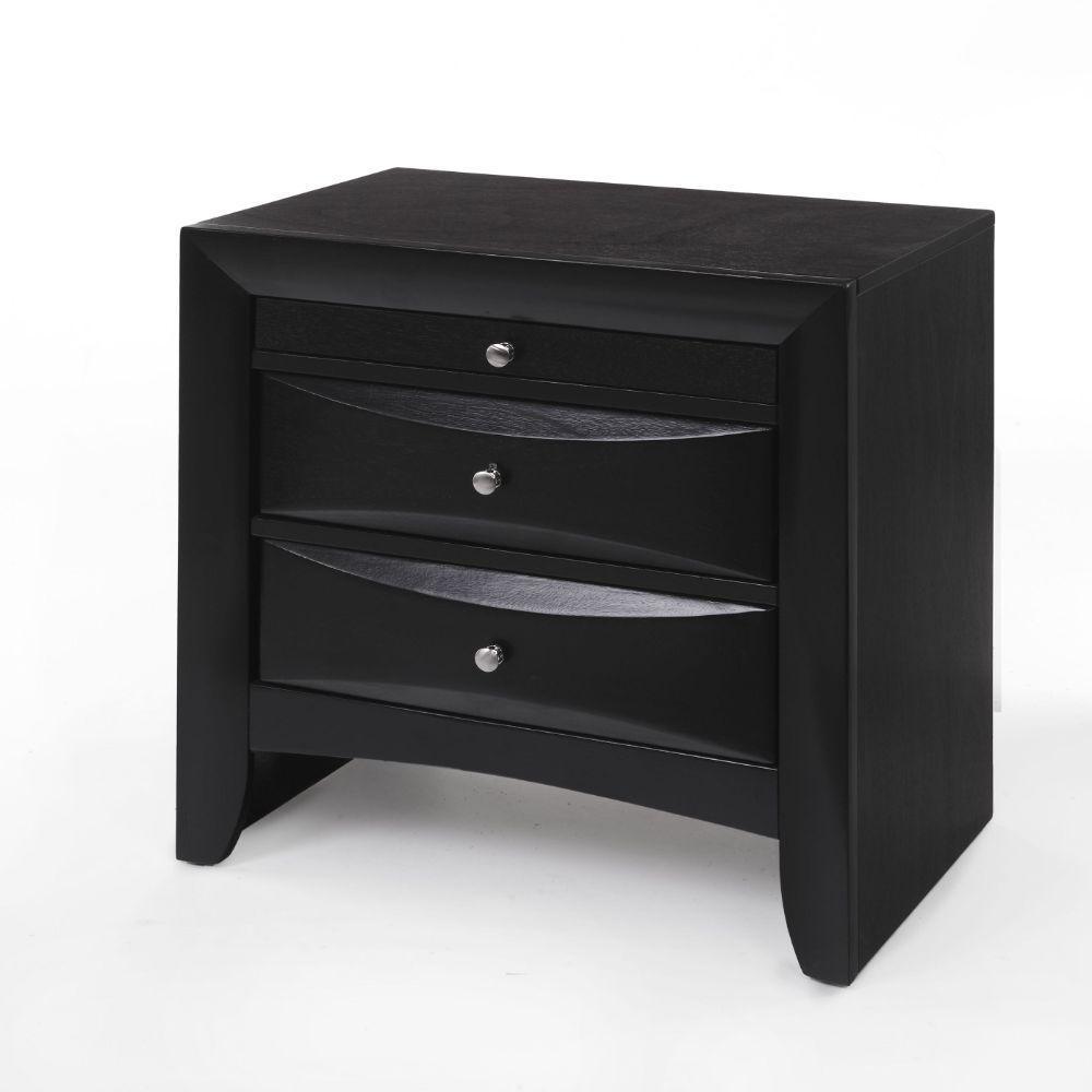 ACME Ireland Nightstand, Black FredCo