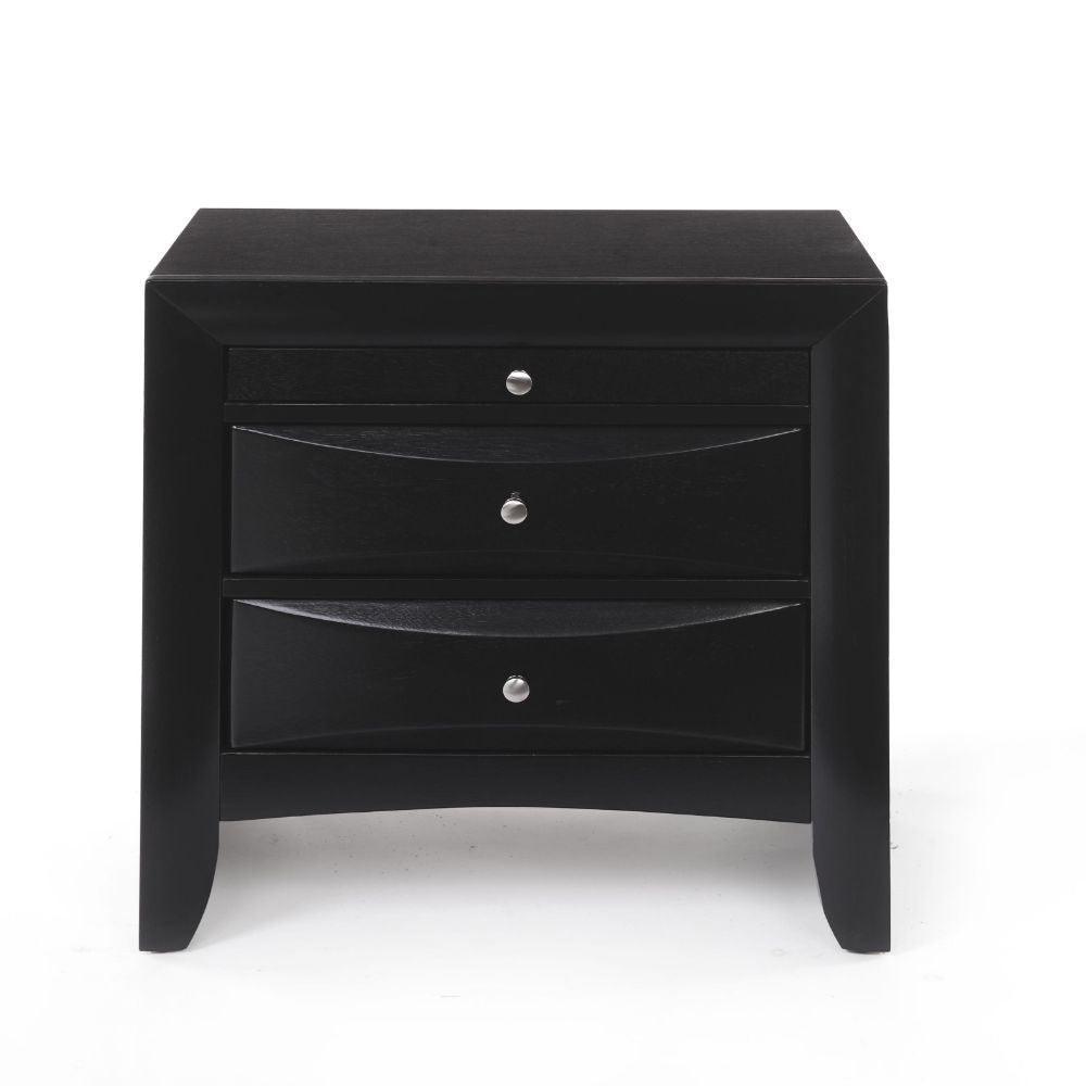 ACME Ireland Nightstand, Black FredCo