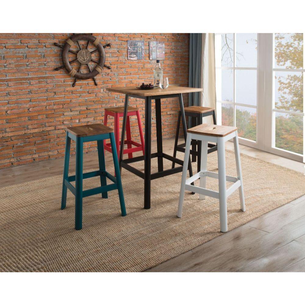 ACME Jacotte Bar Table, Natural & Black FredCo