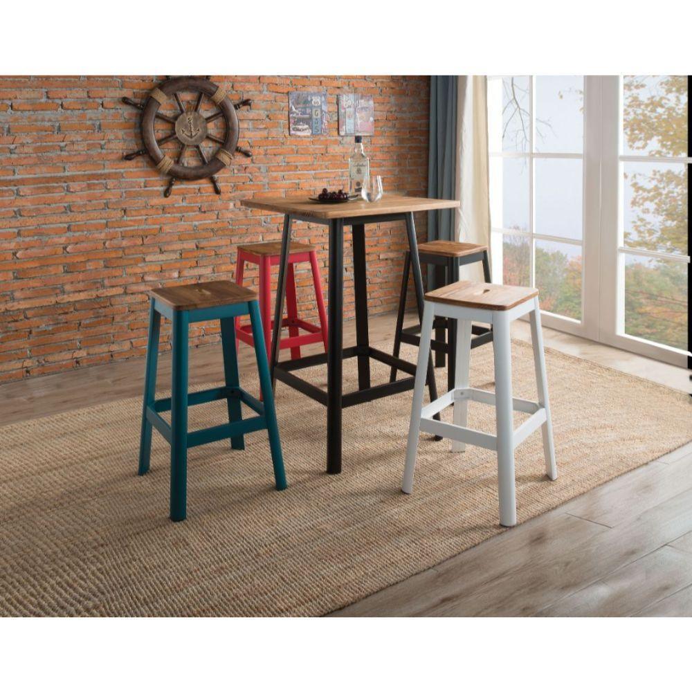 ACME Jacotte Bar Table, Natural & Black FredCo