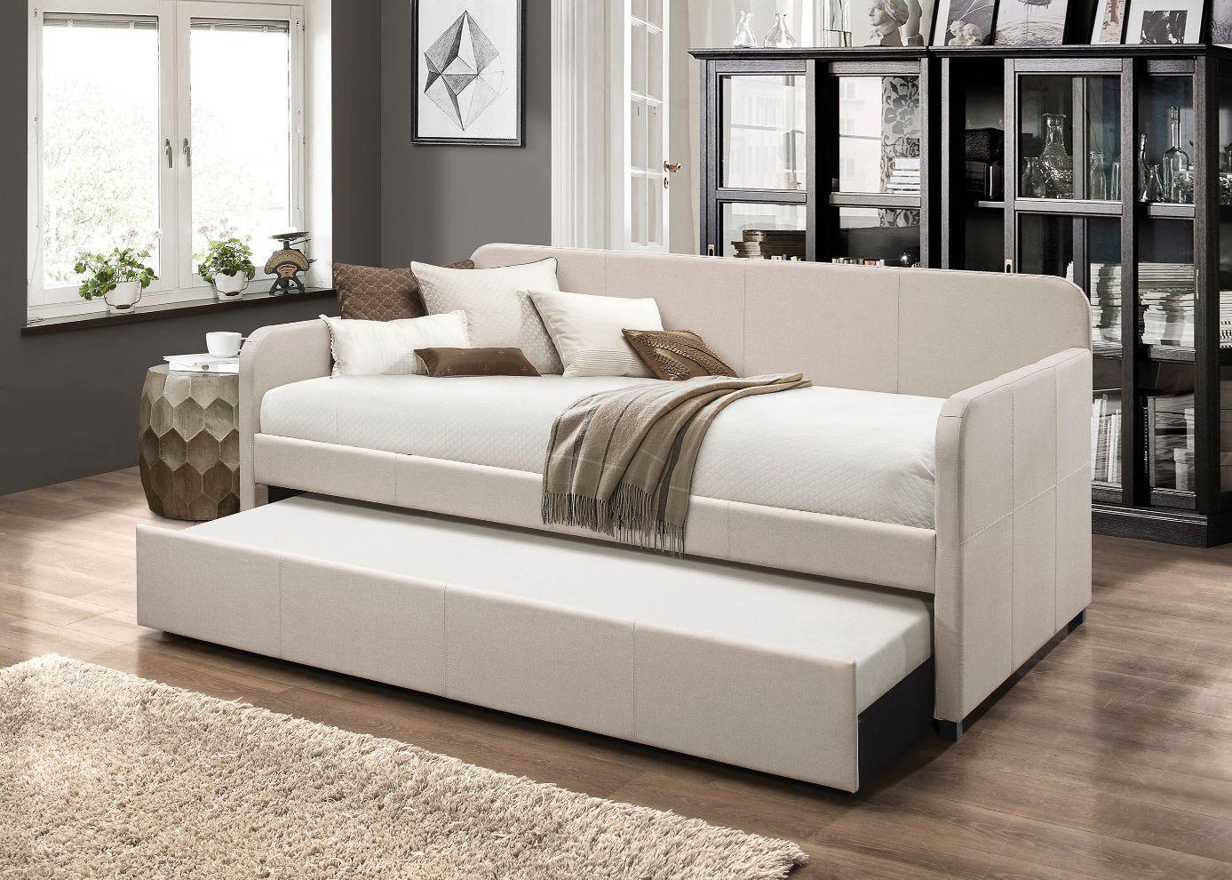 ACME Jagger Daybed & Trundle (Twin Size), Fabric 39190 FredCo